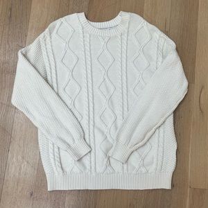 Cable Knit Sweater S